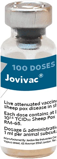 Jovivac — صورة عبوة المنتج البيطري