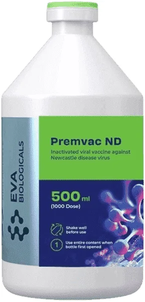 Premvac ND — صورة عبوة المنتج البيطري