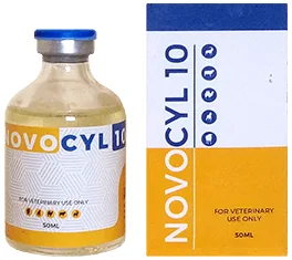 Novocyl 10 — صورة عبوة المنتج البيطري