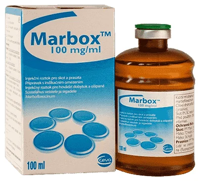 Marbox — صورة عبوة المنتج البيطري