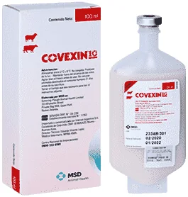 Covexin 10 — صورة عبوة المنتج البيطري