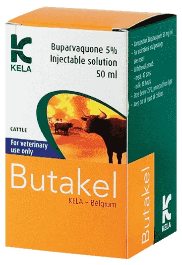 Butakel — صورة عبوة المنتج البيطري