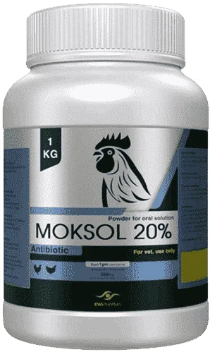 Moksol 20% — صورة عبوة المنتج البيطري