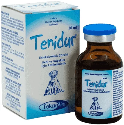 Tenidur — صورة عبوة المنتج البيطري