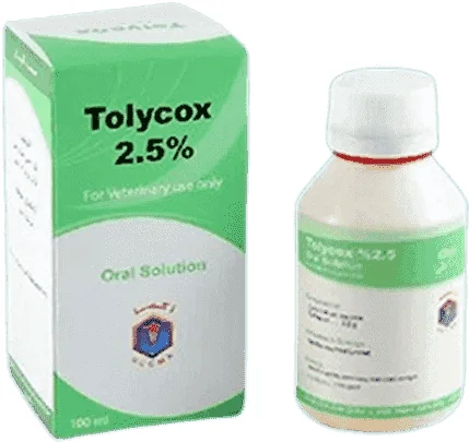 Tolycox 2.5% — صورة عبوة المنتج البيطري
