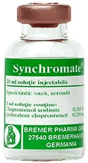 Synchromate — صورة عبوة المنتج البيطري