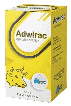 Adwirac — صورة عبوة المنتج البيطري