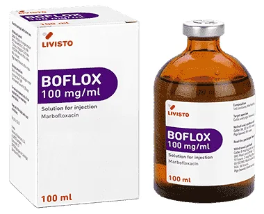 Boflox — صورة عبوة المنتج البيطري