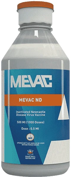 Mevac ND — صورة عبوة المنتج البيطري