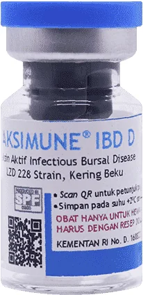 Vaksimune IBD D — صورة عبوة المنتج البيطري