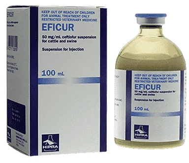 Eficur — صورة عبوة المنتج البيطري