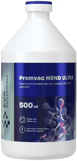 Premvac H9ND Ultra — صورة عبوة المنتج البيطري