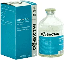 Cobactan 2.5% — صورة عبوة المنتج البيطري