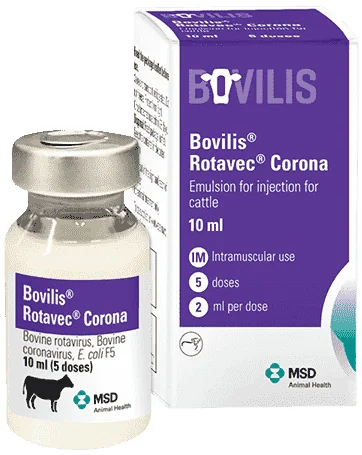 Bovilis Rotavec Corona — صورة عبوة المنتج البيطري