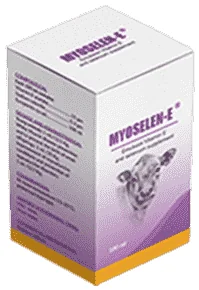 Myoselen E — صورة عبوة المنتج البيطري