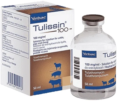 Tulissin — صورة عبوة المنتج البيطري