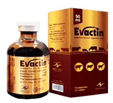 Evactin — صورة عبوة المنتج البيطري