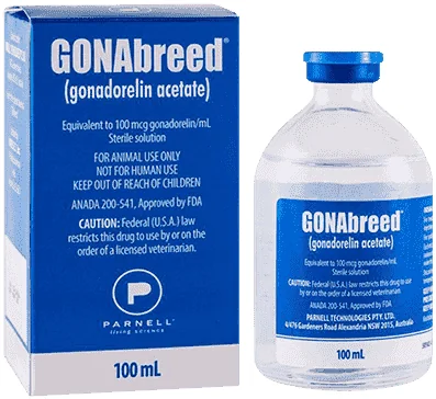 Gonabreed — صورة عبوة المنتج البيطري