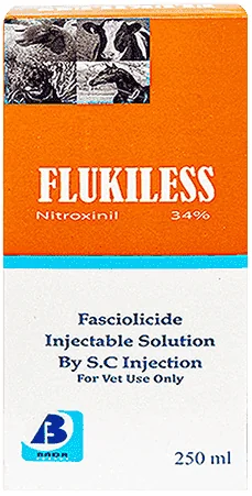 Flukiless 34% — صورة عبوة المنتج البيطري
