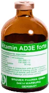 Vitamin AD3E forte — صورة عبوة المنتج البيطري