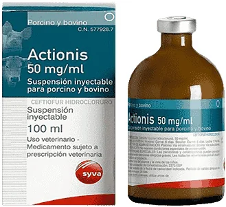 Actionis — صورة عبوة المنتج البيطري