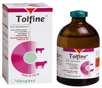 Tolfine — صورة عبوة المنتج البيطري