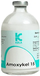 Amoxykel 15 — صورة عبوة المنتج البيطري