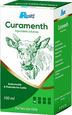Curamenth — صورة عبوة المنتج البيطري