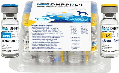 Biocan Novel DHPPI/L4 — صورة عبوة المنتج البيطري