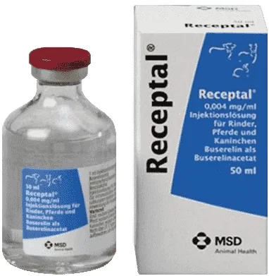 Receptal — صورة عبوة المنتج البيطري