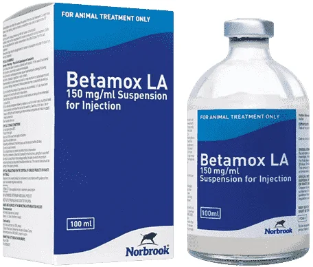 Betamox LA — صورة عبوة المنتج البيطري