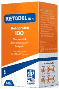 Ketodel 10% — صورة عبوة المنتج البيطري