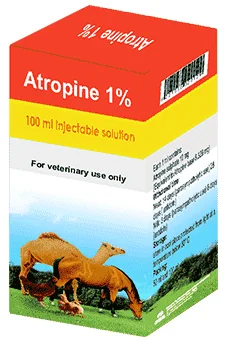 Atropine 1% — صورة عبوة المنتج البيطري