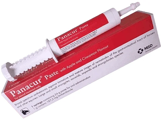 Panacur Paste — صورة عبوة المنتج البيطري
