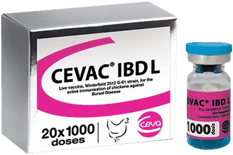 Cevac IBD L — صورة عبوة المنتج البيطري