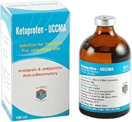 Ketoprofen - UCCMA — صورة عبوة المنتج البيطري