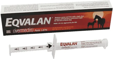 Eqvalan — صورة عبوة المنتج البيطري