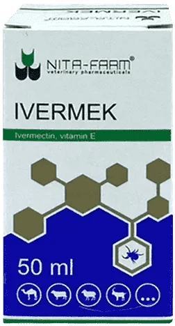 Ivermek  — صورة عبوة المنتج البيطري