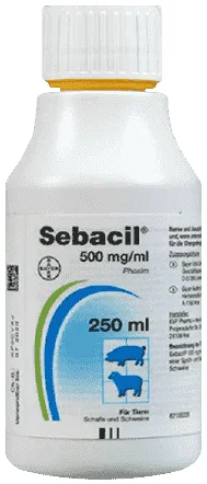 Sebacil — صورة عبوة المنتج البيطري