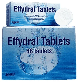 Effydral — صورة عبوة المنتج البيطري