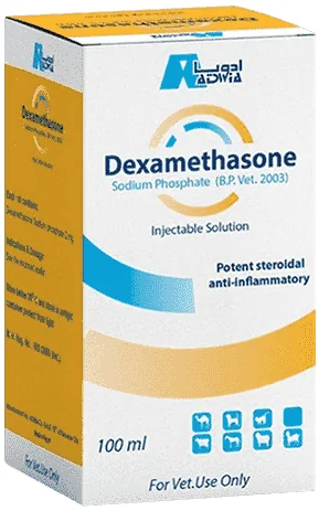 Dexamethasone — صورة عبوة المنتج البيطري