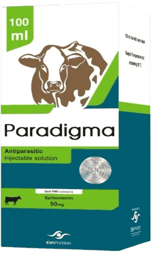 Paradigma — صورة عبوة المنتج البيطري