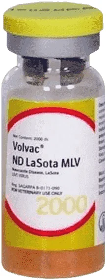 Volvac ND LaSota MLV — صورة عبوة المنتج البيطري