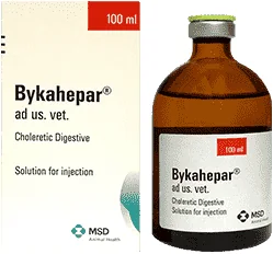 Bykahepar — صورة عبوة المنتج البيطري
