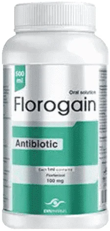 Florogain — صورة عبوة المنتج البيطري