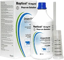 Bayticol — صورة عبوة المنتج البيطري