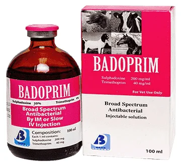 Badoprim — صورة عبوة المنتج البيطري