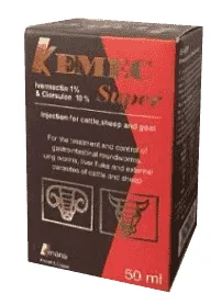 Kemec super — صورة عبوة المنتج البيطري