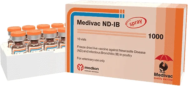 Medivac ND-IB — صورة عبوة المنتج البيطري