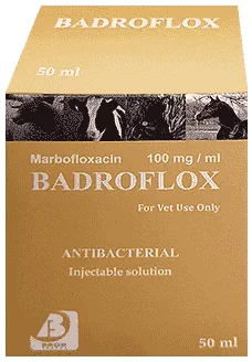Badroflox — صورة عبوة المنتج البيطري